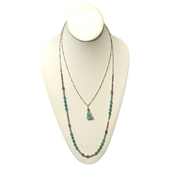 LOFT Jewelry - LOFT Multicolored Double Strand Necklace